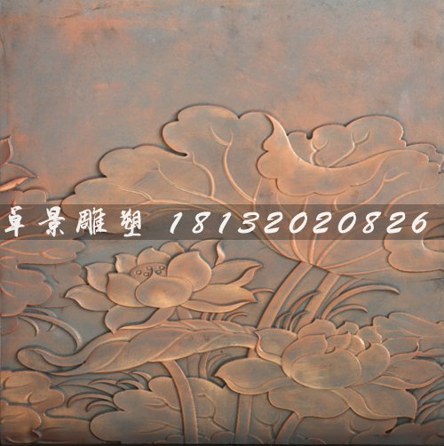 鍛造荷葉雕塑,銅荷葉雕塑