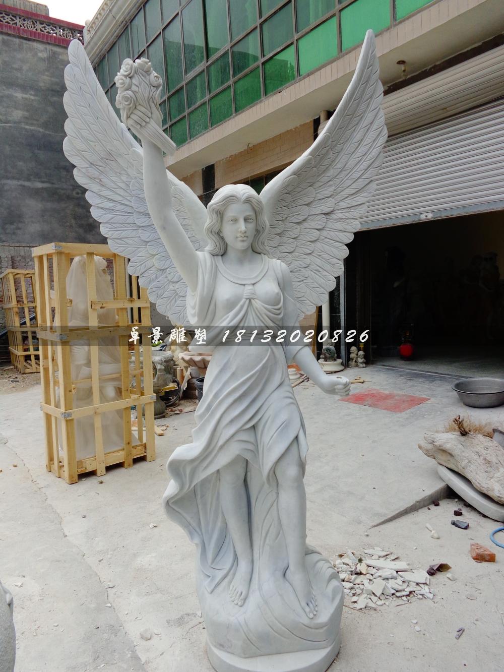石頭女神雕塑,石雕女生雕塑