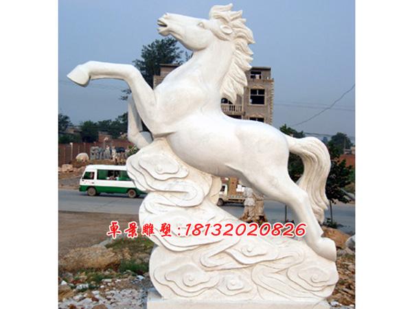 石雕馬,漢白玉小馬雕塑,奔馬雕塑