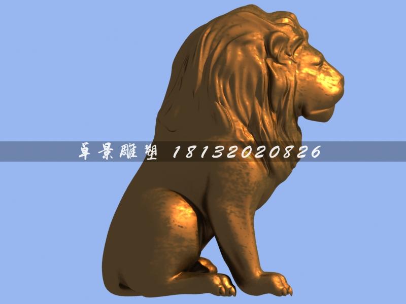 歐式銅獅子,鑄銅獅子雕塑