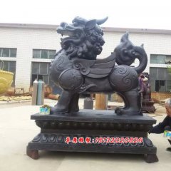 銅麒麟，銅雕麒麟，鑄銅麒麟雕塑