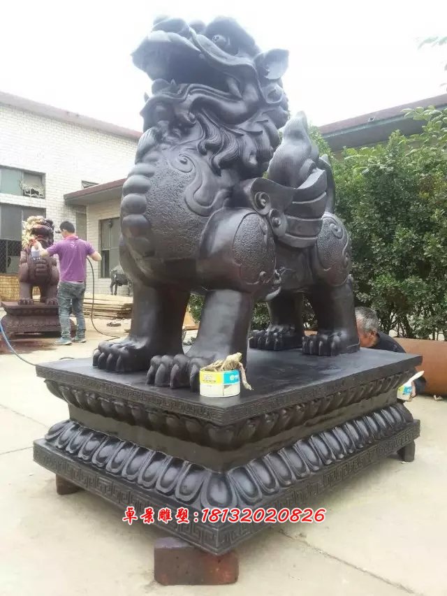 銅麒麟,銅雕麒麟,鑄銅麒麟雕塑