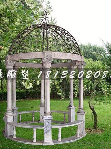 石頭涼亭，石雕涼亭