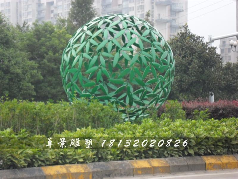 不銹鋼球形雕塑,不銹鋼抽象球雕塑 (2)