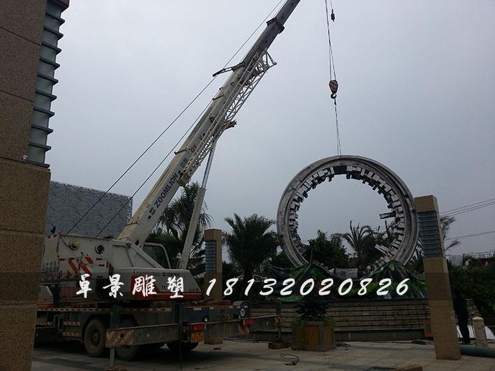 不銹鋼抽象城市雕塑,不銹鋼抽象雕塑