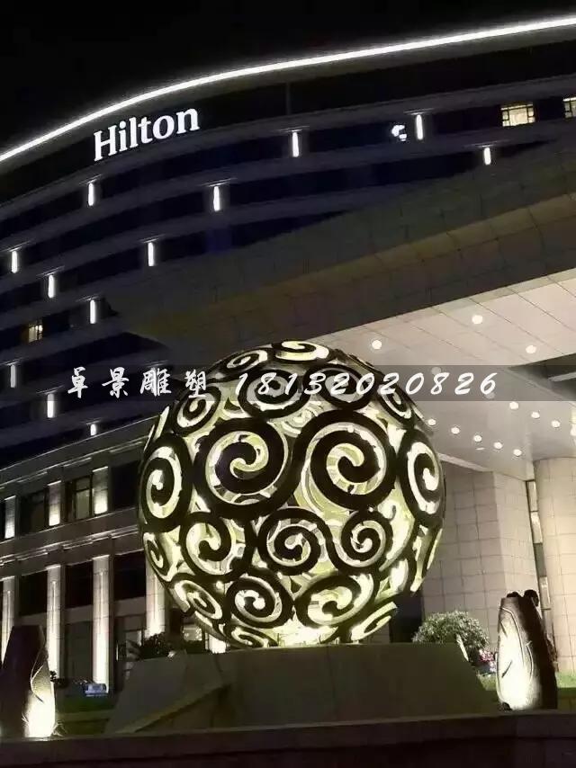 不銹鋼鏤空球雕塑,大型廣場不銹鋼,不銹鋼透光鏤空球雕塑