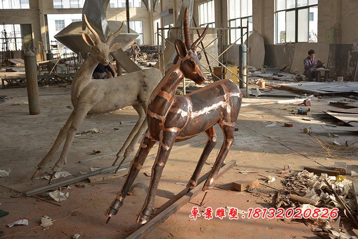 小鹿銅雕,鑄銅小鹿銅雕