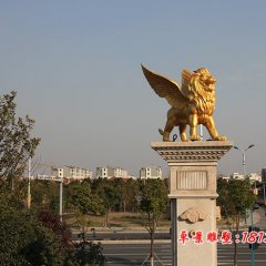 銅雕獅子,銅獅子雕塑