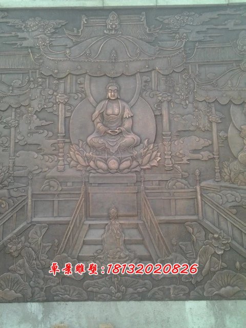寺廟銅浮雕,紫銅浮雕 (3)