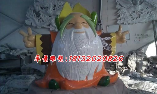 玻璃鋼卡通人物雕塑,玻璃鋼卡通雕塑 (3)