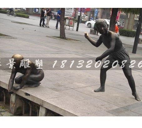 人物銅雕,公園小品銅雕 (6)