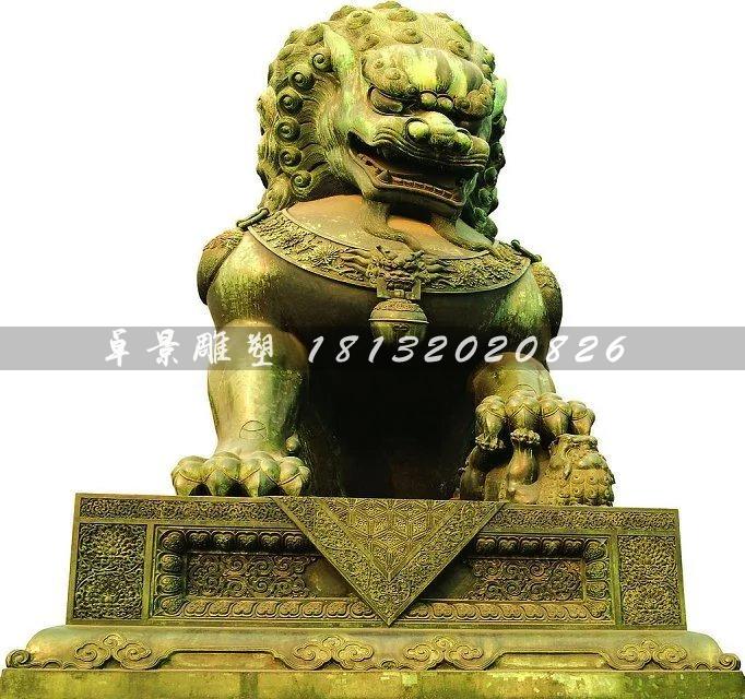 銅獅子雕塑,鑄銅獅子雕塑