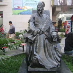 諸葛亮銅雕，歷史名人銅雕