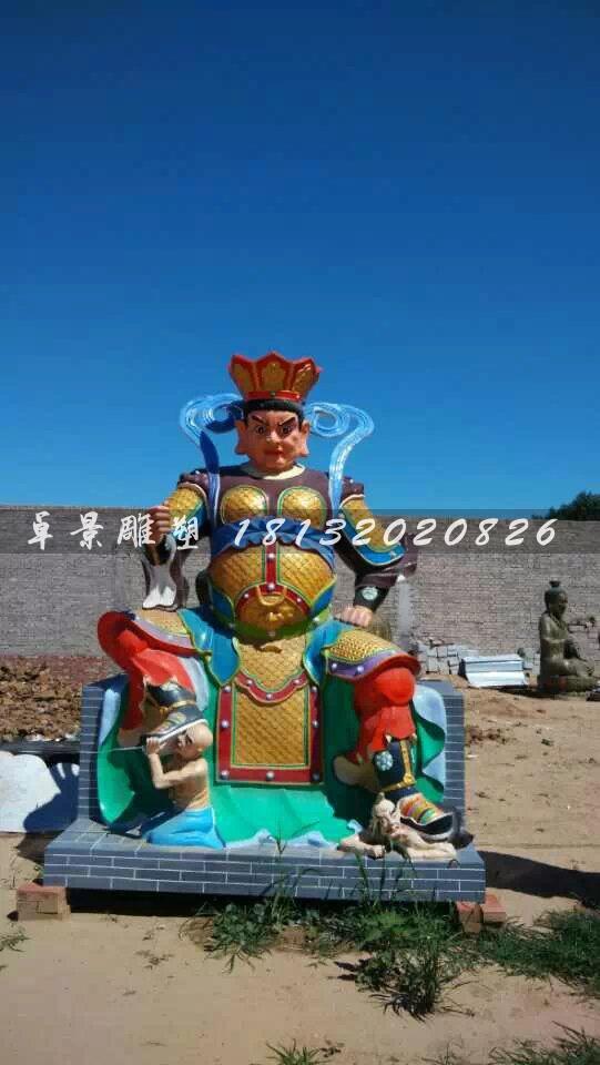 玻璃鋼四大天王雕塑,玻璃鋼神仙雕塑 (2)