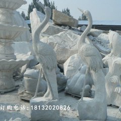 仙鶴石雕,仙鶴雕塑