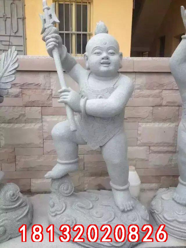 小孩石雕,善財童子石雕 (3)