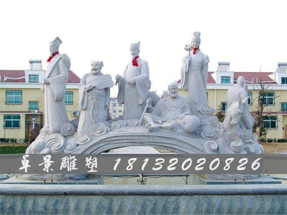 八仙過海石雕,人物石雕 (2)