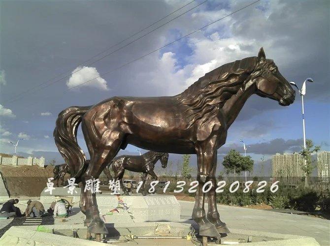 銅馬雕塑,銅駿馬雕塑