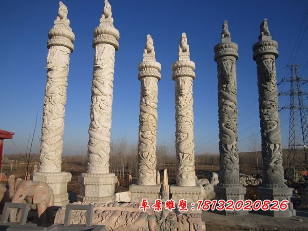 石龍柱,盤龍柱