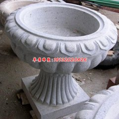 石花盆,石花缽,大理石花盆