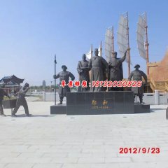 鄭和銅雕,鄭和下西洋銅雕