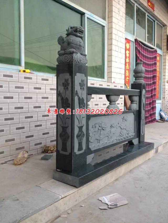 欄板石雕,青石欄板 (4)