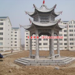 大理石涼亭,小區(qū)涼亭雕塑