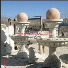 風水球噴泉,石雕噴泉雕塑