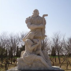 玻璃鋼伏羲雕塑,玻璃鋼人物雕塑