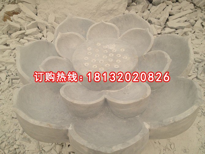 蓮花臺石雕,大理石蓮花臺