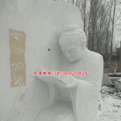 鑿壁偷光石雕,古代人物石雕