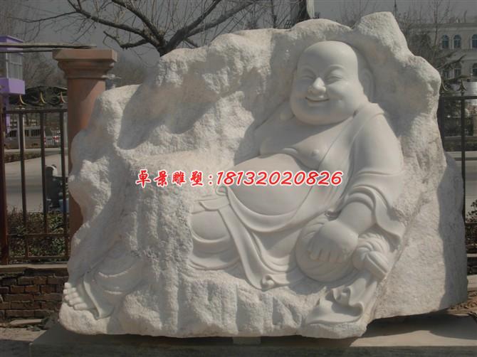 彌勒佛石雕,漢白玉彌勒佛