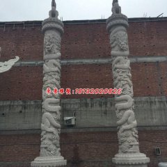 龍柱石雕,華表石雕,廣場柱子雕塑