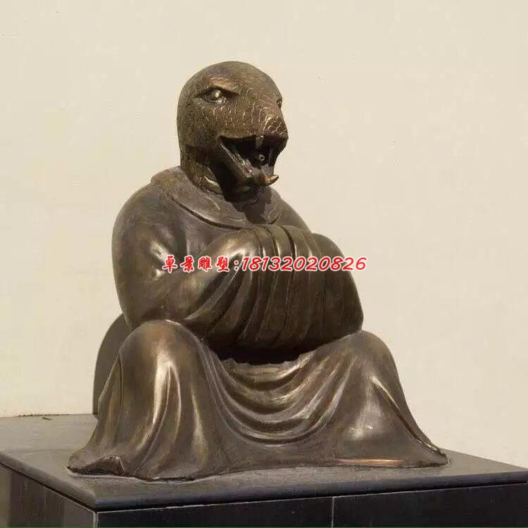 銅雕十二生肖,公園生肖銅雕 (1)