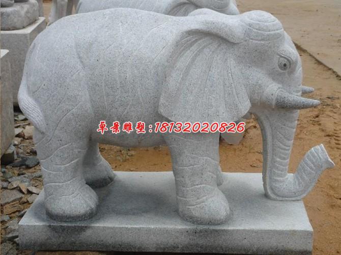 大象石雕,公園動物石雕