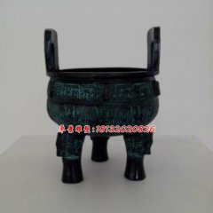 青銅鼎,三足鼎雕塑,銅香爐