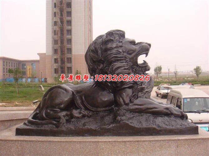 銅獅子，西洋獅子銅雕