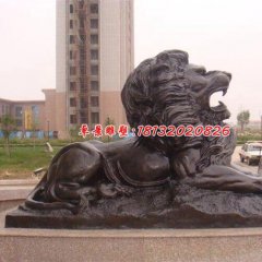 銅獅子,西洋獅子銅雕