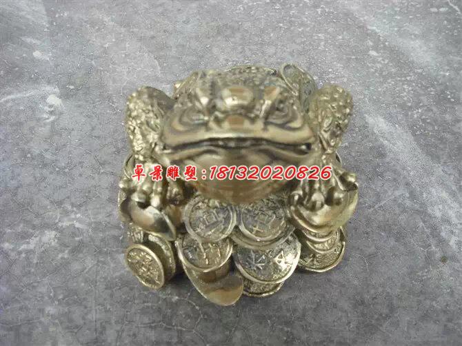 金蟾銅雕,招財(cái)金蟾銅雕 (2)