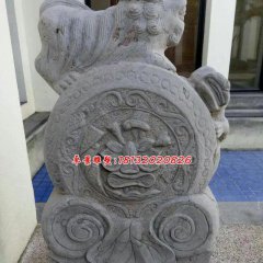 抱鼓石，獅子石門(mén)墩