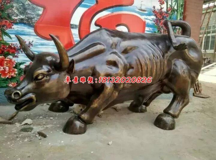 華爾街銅牛雕塑,廣場動物銅雕