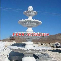 漢白玉跌水盆石雕 ,跌水盆噴泉雕塑