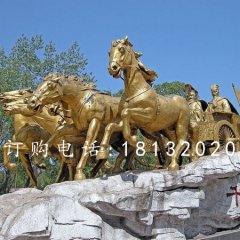 銅馬雕塑，鑄造銅馬，馬雕塑