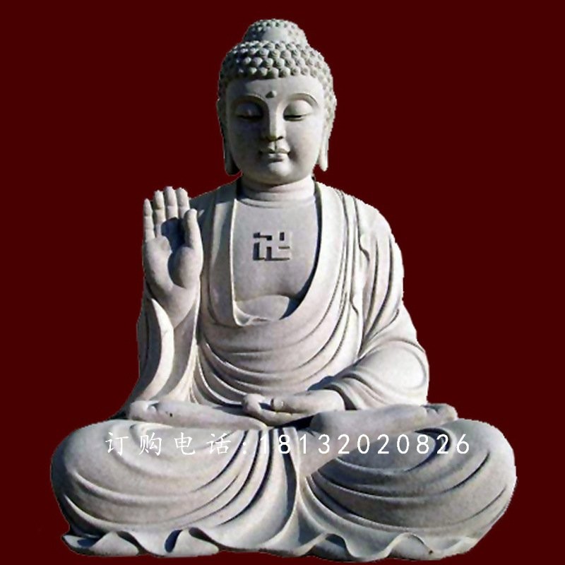 石雕佛像坐像,石雕坐佛像