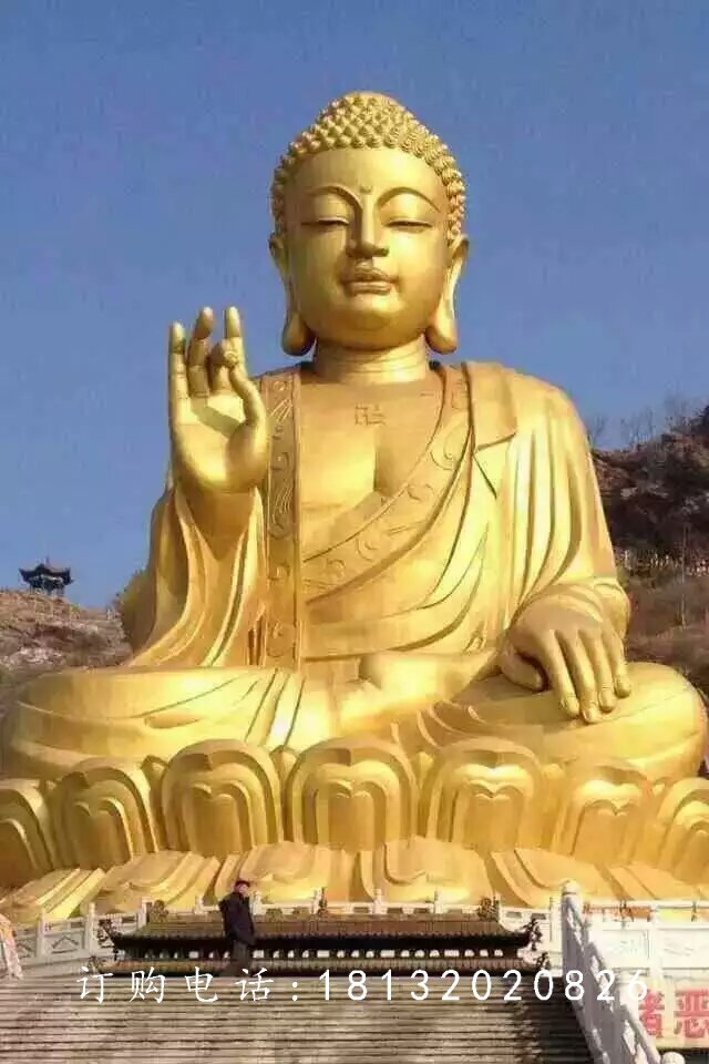 銅雕如來佛祖,大自然景觀雕塑