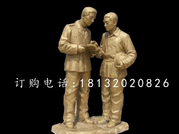 玻璃鋼消防部隊(duì)雕塑,玻璃鋼消防隊(duì)員