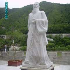司馬懿石雕 ,廣場古人物雕塑