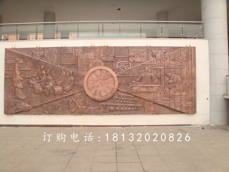 鍛銅浮雕,校園景觀銅浮雕