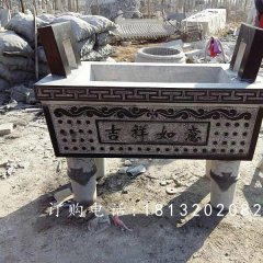 吉祥如意鼎雕塑，廣場鼎，四足石鼎