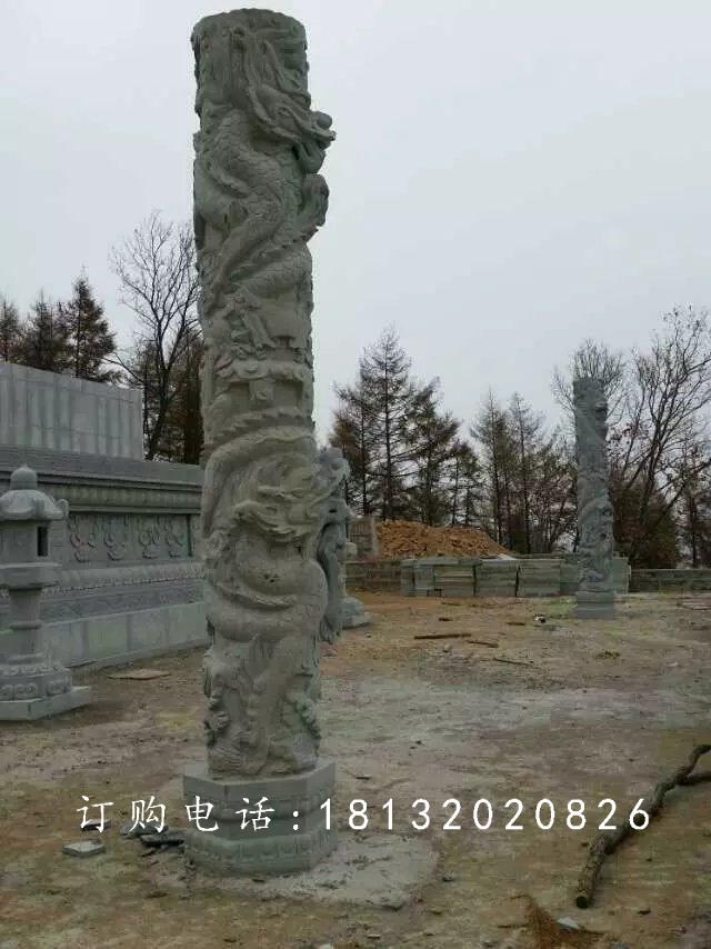 石雕龍柱,華表,廣場石柱雕塑